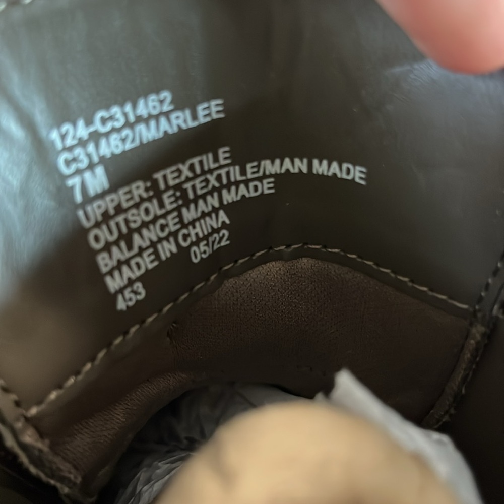 Cliffs by White Mountain Marlee Boots Size 7 NEW - Picture 8 of 10